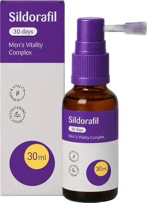 Sildorafil én flaske, 30-dages forsyning